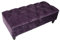 ISTOOLS Rectangular Ottomans Hand Made in UK Chesterfield Ottoman Storage Box with Lid-Velvet Upholstered Footstool for Living Room-Cloth Toy and Shoe Storage Bench Ottoman Foot Stool