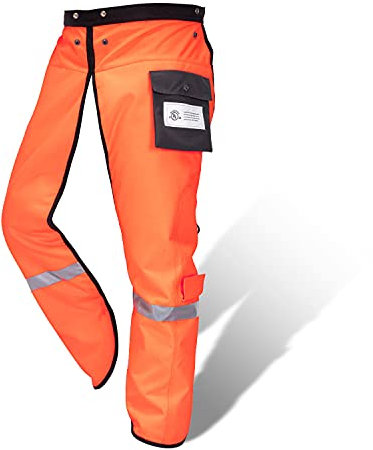 YARDMARIS Chainsaw Chaps Technical 8 Layers Chainsaw Pants Class B for Chainsaw Users