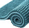 subrtex Badematte rutschfest Badezimmerteppich aus Chenille Saugfähig Badteppich weich Wasserabsorbierende Badvorleger für Badezimmer,Maschinenwaschbar(40×60cm, Grau Blau)