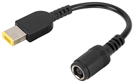 CUEA Round Port To Square Port, Power Adapter, Lightweight for Computer Lenovo Power Adapter