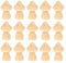 Pilz Holzfiguren zum Bemalen Basteln: 15 Stücke Holzpilze Miniatur Ornamente Tortenfiguren Holz Spielfiguren Figurenkegel Holzkegel Weihnachten Deko Figuren DIY Kinder Bastelset Feengarten Zubehör