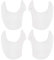 Jdomall 2 paires de chaussures pli protecteur boîte à orteils, prevenir les chaussures de sport pliprotecteur pour homme - Blanc- Taille L (41-47)