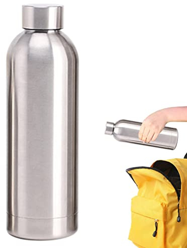 Teksome Isolierte Wasserflasche, Große Kapazität Vakuum Isolierflasche, Küchenzubehör Thermoskanne für Frauen Männer Erwachsene Jugendliche