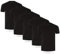 FM London 3/5-Pack Mens T Shirt - Premium Weight T-Shirts with Lightly Fitted Design - Super Soft T-Shirt Made with 100% Cotton - Stretch Men's T-Shirts for any Occasion - Durable Comfort Fit