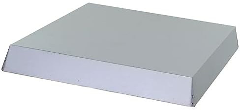 Blechdeckel konisch DNM 10er Quadratisch (445 x 445 mm Innenauflage)