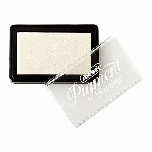 stieber® Stempelkissen Maxi Tupfkissen Gehäuse ca. 92x61 mm, Fasermaß ca. 75x43 mm *Bitte Farbe/Ausführung wählen!* Pigmentschaum ohne Pigmentfarbe (Pigment Schaum ungetränkt)
