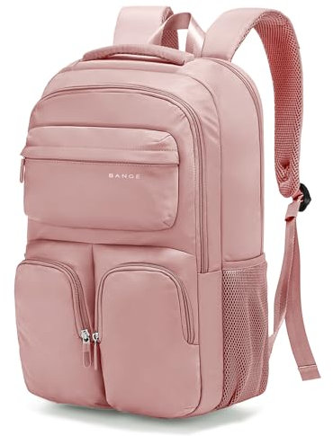 FUTURE AESTHETICS Reiserucksack für Damen, Herren, College-Rucksack, wasserdicht, Handgepäck, Business-Rucksack, Pink, Large, Laptop-Rucksack