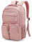 FUTURE AESTHETICS Reiserucksack für Damen, Herren, College-Rucksack, wasserdicht, Handgepäck, Business-Rucksack, Pink, Large, Laptop-Rucksack