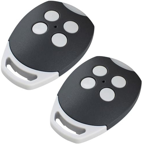 Telecomando per Cancelli, Telecomando per Porta Del Garage Per Ditec 433,92 MHz GOL4, BIXLG4, BIXLP2, BIXLS2, Telecomando Cancello a 4 Canali Set di 2