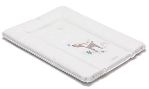 Fillikid Wickelauflage Softy Exclusiv 50x70 cm/weiche Wickelunterlage, Dicke 6 cm/Baby Wickeltischauflage Folie beschichtet/Auflage für Wickeltisch ab 0 Monate/Wickelauflage abwaschbar