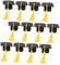 KITANDOVE 12pcs Class of 2023 Cake Mini Graduation Hat Cake Decorating Supplies Grad Cupcake Toppers Drinker Bottle Topper Top Hat Graduation Cupcake Toppers Baby Polyester Wine
