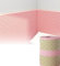 GZGLZDQ Wandverkleidung Selbstklebend, Schwamm Wandkissen mit Befestigung, Selbstklebende Wandpaneele für Innenwandverkleidung Deko, mit Kollisionssicher Und Kältebeständig(Pink,20 cm x 2 m)