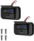 Sanicata 12V USB Socket with Dual PD3.0 USB-C and QC3.0 USB-A Ports 36W QC3.0 & 55W PD Quick Charge Power Outlet for 24V Can Be Used in Cars, Boats, Motorcycles,Trucks, Golf Carts