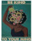 Be Kind To Your Mind puzzle, Afro Queen Meditation Art, Mental Health Awareness, Black Woman puzzle, African American Woman Print, Yoga Art,Jigsaw Puzzle 1000 puzzle pieces,puzzle enthusiasts