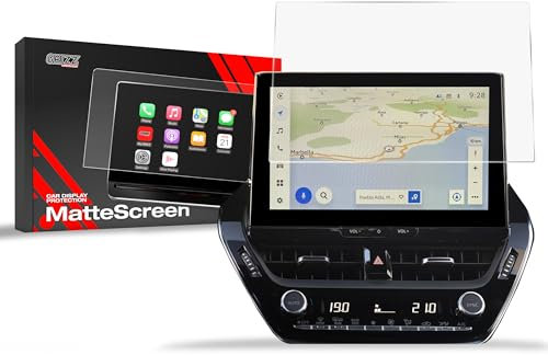 GRIZZ GLASS Navigation Schutzfolie für Toyota Corolla TS Kombi 10,5 (2024) GPS Matte Displayschutzfolie, Navi Folie Anti-Fingerprint, Kratzfest