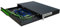 STALFLEX Rack Montage Glasfaser Anschlussdose Verteilerkasten ECO 19 Zoll 1U 24x Simplex LC/PC - Einfache Organisation von Glasfaserkabeln - Aus Stahl - Ideal für den Netzwerkschrank