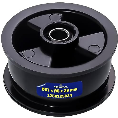 Polea Tensor de Correa Secadora - 1250125034 para Electrolux para Rex para Aeg para Zanussi - Garantía de 10 Años - MONTERAL