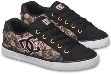 DC Shoes Women's Chelsea Sneaker, Rose, 5 UK