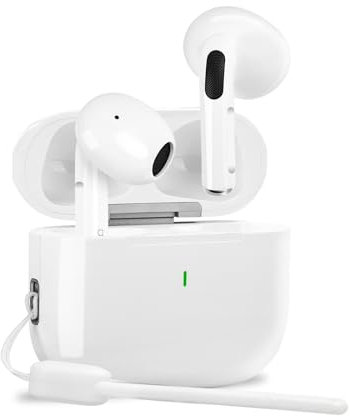 Auriculares Bluetooth, Auriculares Bluetooth 5.4 táctiles inalámbricos Air Buds pods, HiFi Deportivo de Alta definición con micrófono ANC 48 Horas ipx7 reproducción Compatible con Android/iPhone