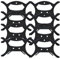 drburpily 8X Light Storage Holder for Home and Office Wires Christmas String Lights ABS Christmas Tree Light Storage Reel
