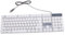 Gadpiparty Computer Wired Keyboard Usb Round Mechanical Keyboard Backlight Glowing Keys Comfortable Versatile for Gaming Typing