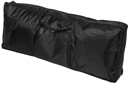 Abaodam Klavier Tasche für Tasten Keyboard Tragbare Keyboardtasche Wasserdichte und Gepolsterte Tasche mit Verstellbaren Schultergurten für Elektronische Klaviere und Zubehör