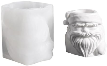 Lot de moules polyvalents en silicone pour projets artistiques en résine, pot de fleurs, boîtes cadeaux, moules en silicone faciles à nettoyer