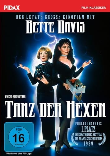 Tanz der Hexen (Wicked Stepmother), Preisgekrönte Horrorkomödie mit Hollywood-Ikone Bette Davis in ihrem letzten Kinofilm (Pidax Film-Klassiker)