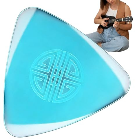 Púas de Guitarra Accesorios Musicales Antideslizantes de Nylon | Púas Finas para Guitarra Acústica y Bajo Para mujeres, hombres, niños, estudio, clases de música, hogar,