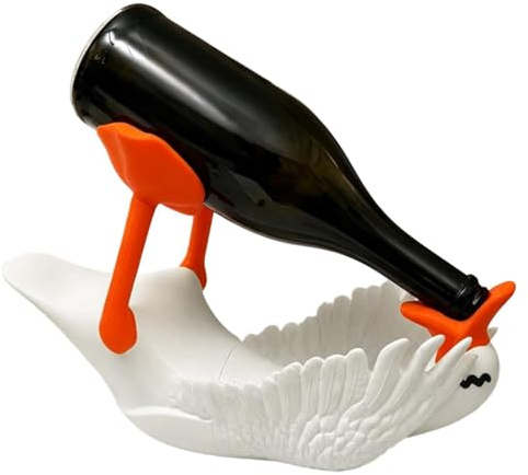 Gzadii Weinflaschenhalter 3D-gedruckt in Gans-Form