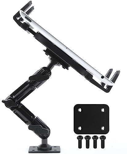 Tackform - Soporte para Tablet (Base de Taladro Industrial, para Pared o camión) Funciona con la mayoría de los Dispositivos, Incluyendo iPad Mini, iPad Pro 12.9, Galaxy S, Surface Pro y NES Switch