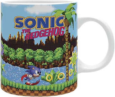ABYSTYLE - Sonic - Taza - 320 ml - Retro, Z100865
