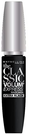 Maybelline New York Volum' Express Classic Extra Black Mascara (10 ml)