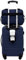 Wrangler Smart Luggage Set with Cup Holder and USB Port, Navy Blue, 2 Piece Set, Smart Luggage Set with Cup Holder and USB Port