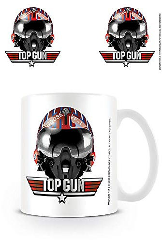 Top Gun MG25929 Kaffeebecher aus Keramik, 11oz, 315 ml, Hell