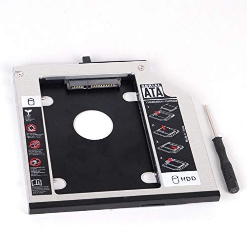 RGBS 9.5mm Festplatten-Caddy für IBM Lenovo Thinkpad T400 T400s T500 W500 T410 T410s T410i T410si T420s T420si T430s T430si