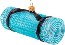 Christbaumschmuck-Weihnachtskugel-Yogamatte-10cm-2958BL