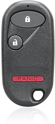 MACHSWON Replacement Smart Proximity Keyless Entry Remote Key Fob for Honda Civic 2001-2007 for Pilot 2003-2007 3 Buttons Black 433MHz NHVWB1U523