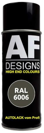 RAL6006 GRAUOLIV Spraydose matt Lackspray Sprühdose DIY Autolack