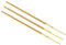 PATIKIL Lima per Affilare Catene Motosega,3 Pezzi da 7/32 Pollici (5,5 Mm), Strumento Affilatore per Catene Motosega con Manico in Plastica, Colore Oro