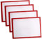 TOPBATHY Magnetisches Bild 4 Stück Selbstklebende Rahmen Rot 30 X 40 Cm Elegantes für Schlafzimmer Wohnzimmer Esszimmer