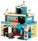 VILAC - Garage Vintage - Voiture et Garage en Bois - 1 Garage en Bois + 1 Voiture en Bois - Jeux d'Eveil pour Enfant en Bois - Jouet pour Enfant Dès 3 Ans - 2351