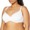 Iris & Lilly Women's Microfibre Full Cover Bra, White, 36DD