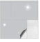 Kiwistar Fliesenaufkleber Hellgrau Glänzend - 30 x 60 cm - 50 Stück - Klebefliesen zum Überkleben von Wandfliesen - Fliesensticker für Küche Bad Fliesenmuster - selbstklebend und wasserfest