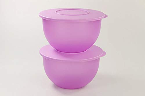 Tupperware Junge Welle Schüssel 4,3 L lila Servierschüssel Schale Servieren (2)