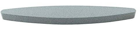RIKAMA Schleifstein | Oval | 230 mm | Sensenwetzstein | Schärfstein | Abziehstein | zum schärfen Ihrer Klingen