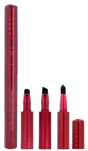 Ruby Hammer 3-in-1 Magnetic Makeup brush Set 02 | Interchangable & portable | Travel Friendly | Award winning- designed by Make-up Artist Ruby Hammer MBE
