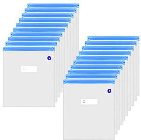 SOOWAY 20 Stück 3D Druckerfilament Feuchtigkeitsbeständig Aufbewahrungstasche Wiederverwendbar Vakuumversiegelte Beutel &20 Kieselgel-Trockenmittel Für PLA ABS Sparen