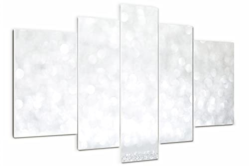 Tulup Glasbild 5 Teile 170x100cm Wandbild Küche & Wohnzimmer Gehärtetem Sicherheitsglas Wandkunst Deko Akrylglas - Tand