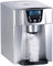 Rosenstein & Söhne Eismaschine: Premium-Eiswürfelmaschine mit Eiswürfel- & Kaltwasserspender, 2 Liter (Eiswürfelmaschine eckige Würfel, Eiswürfelmaschine eckige Eiswürfel, Eiswürfelmaschiene)